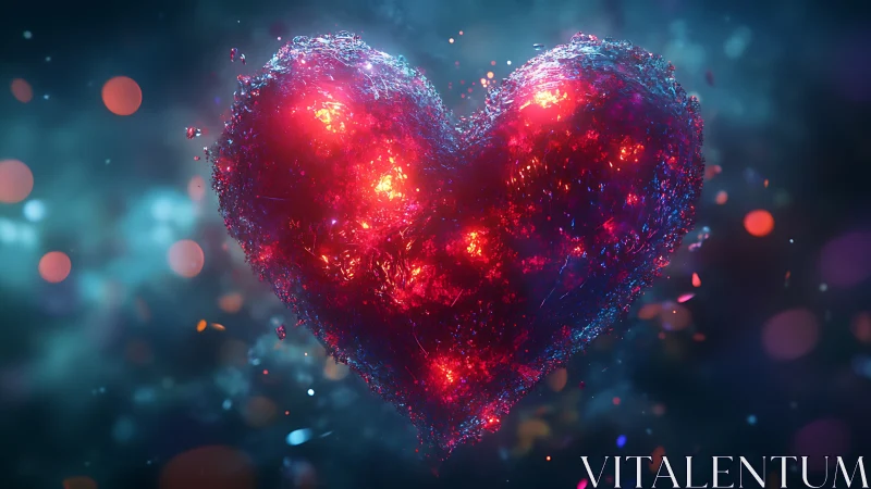 Glowing Heart of Light and Energy.