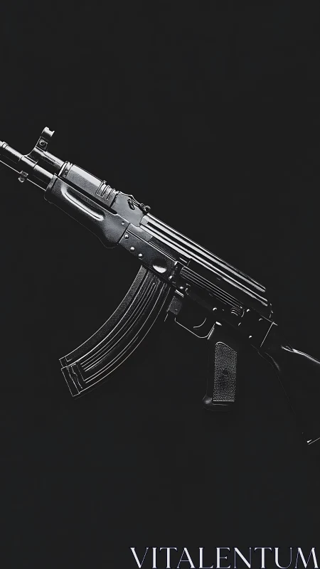 Tactical Rifle Emerges: Monochromatic Industrial Symphony
