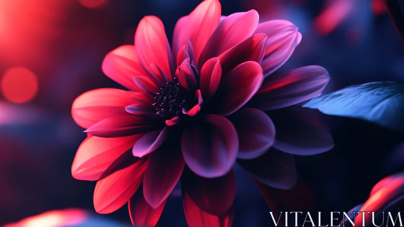 Neon Bloom Awakens in Electric Twilight.