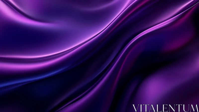 Velvet galaxies slide across a chrome-purple midnight