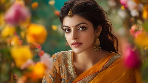 Soft portrait celebrates gentle gaze and sunlit blonde hair