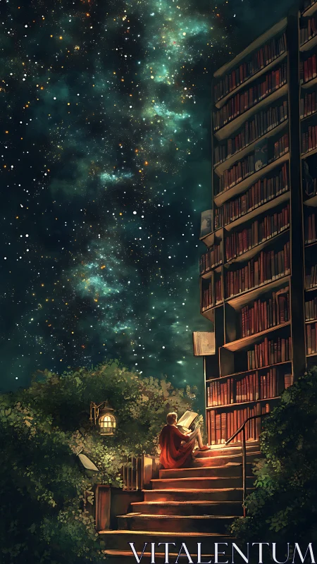 Staircase reader quietly opens a doorway into the galaxy