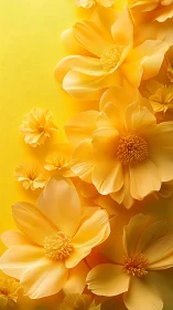 Golden Blooms in Radiant Light.