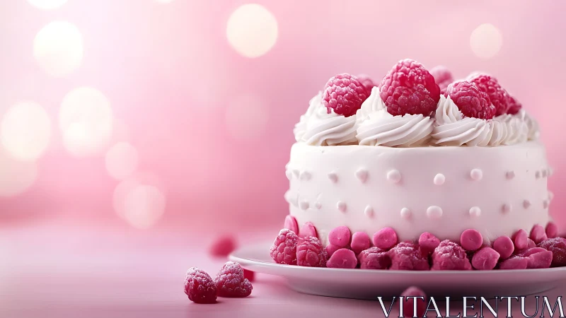 Whipped Dreams Crowned with Crimson Berries.