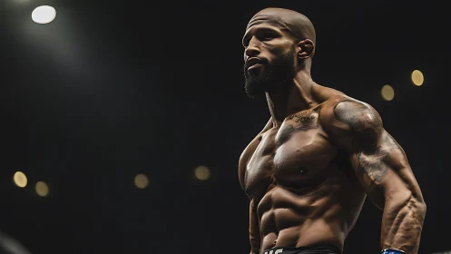 Athletic Champion Radiates Strength and Confidence