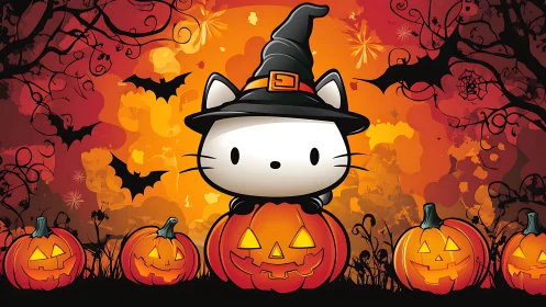 Hello Kitty's Magical Halloween Pumpkin Adventure.