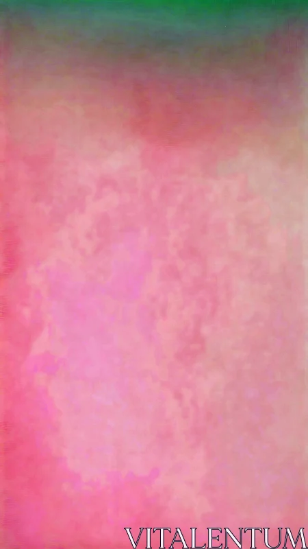 Vertical pink gradient field with soft green upper band overlay.