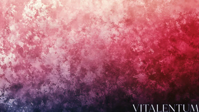 Gradient texture field transitions from pale pink to deep red