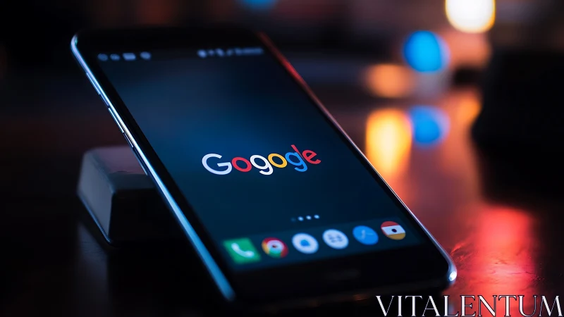 Google's Glow: Mobile Search Home Screen.