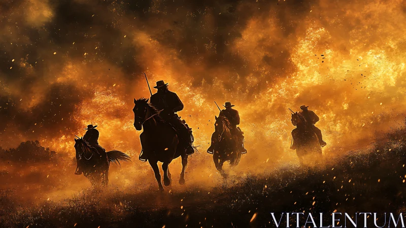 Dust-Chasing Riders Gallop Through Inferno's Veil