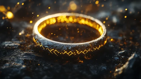 Runes of Emberlight: molten sigil-forged ring awakens.