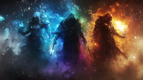 Elemental reapers convene in a nebula of warring colors tonight