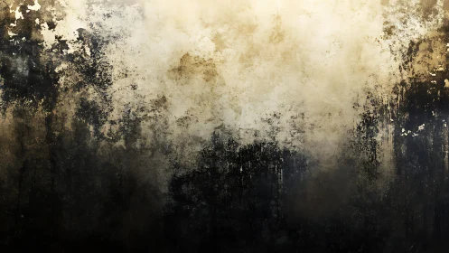 Grungy Abstract Wall Texture in Dark Neutral Tones.