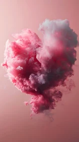 Volumetric Pink Ink Diffusion: Turbulent Fluid Dynamics in Monochromatic Color Field