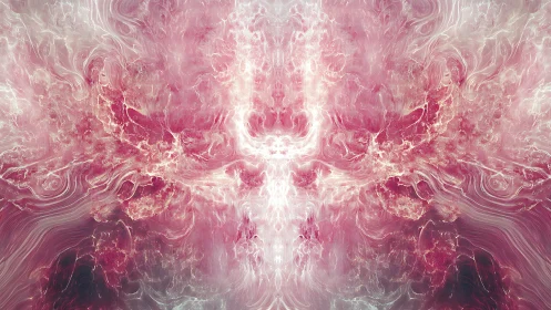 Blush Nebula Whispers swirling in soft cosmic light.