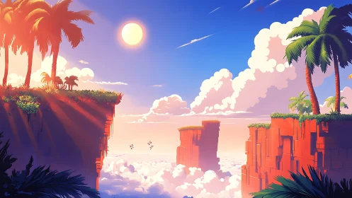 Tropical Sky Bridge: A Digital Fantasy Adventure.