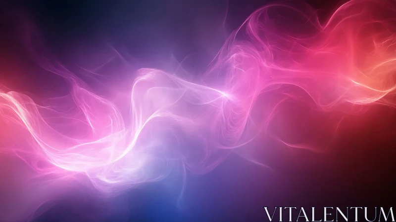 Soft neon currents drifting through a twilight dreamscape.