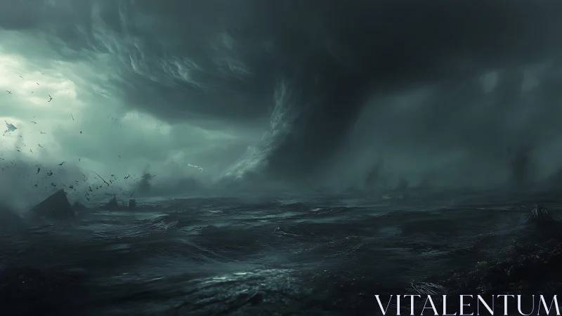 Ocean of Broken Lights beneath the Devouring Tempest.