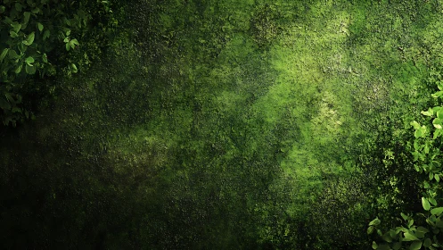 Verdant Whispers: Emerald Foliage Cathedral Emerges.