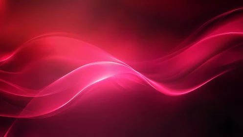 Crimson photon wavefronts in fluidic parametric light space.