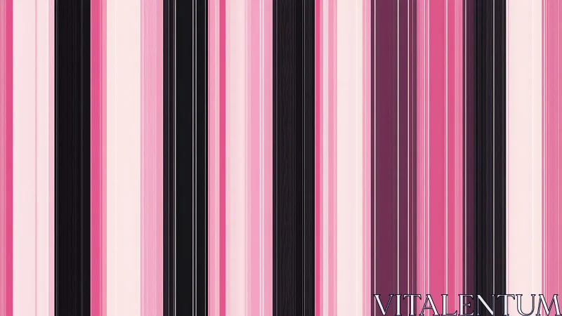 Velvet candy stripes march in playful pink and midnight bands.