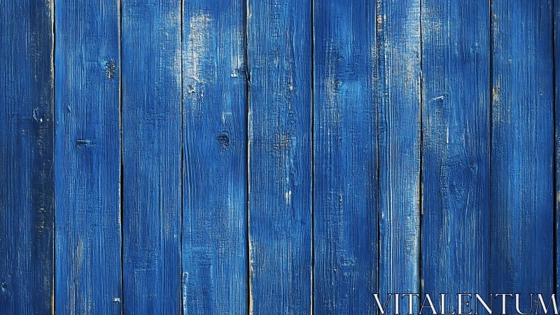 Weathered cobalt wooden planks with textured grain pattern.