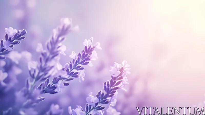 Lavender whispers drifting through soft morning light.