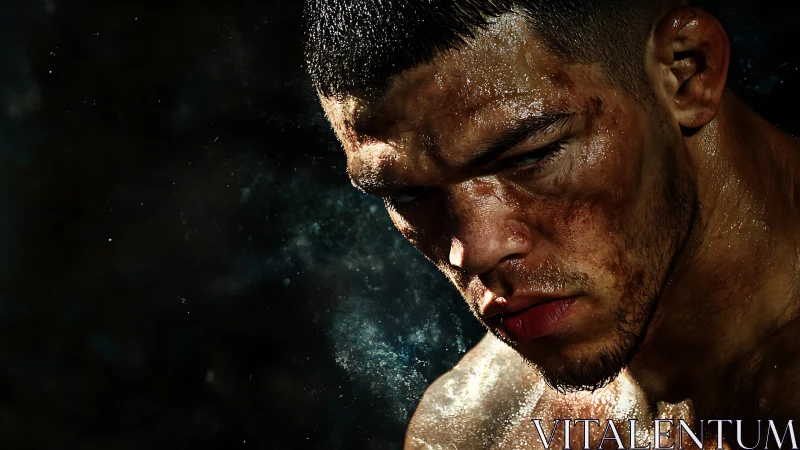 Strength and Determination Shine Through Rain.