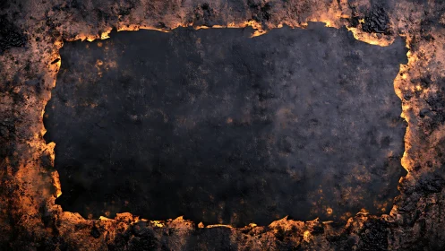 Molten Portal: Where Inferno Frames the Obsidian Void