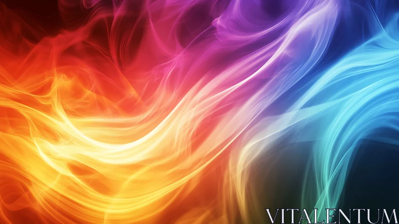 Multispectral light waves forming fluid gradients across spectrum