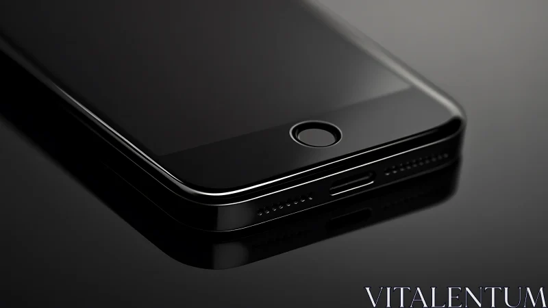 Black iPhone 5s Smartphone Product Photography