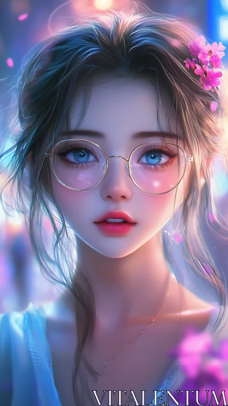 Glasses of starlight on a blossom crowned city dreamer.