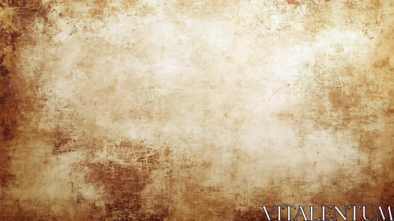 Textured sepia parchment background with distressed grunge patina