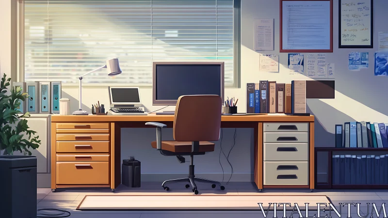 Sunlit workspace inviting quiet focus and everyday creativity.