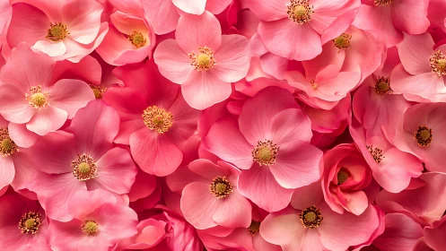 Pink Cosmos Flowers in Full Bloom.