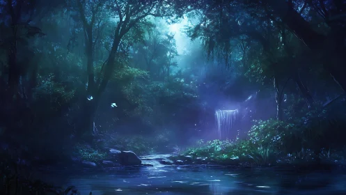 Enchanted Forest Haven Where Magic Flows Through Nature