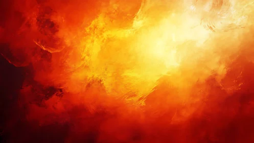 Inferno Cascades Through Molten Light