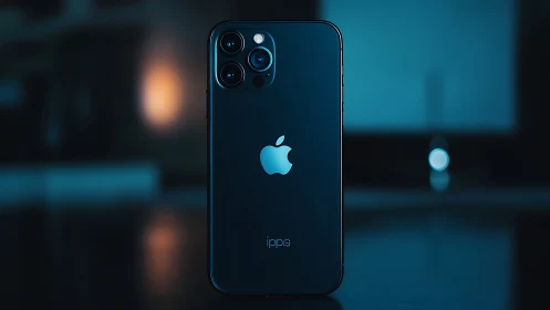 Premium iPhone 12 Pro Max showcases triple camera system.