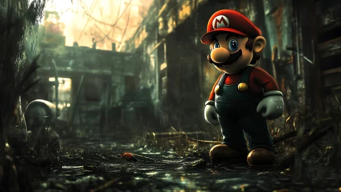 Plumber of the Ruined Arcade Kingdom Stands Resolute.