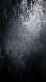 Nocturne wall of storms, brushed in charcoal and frost.