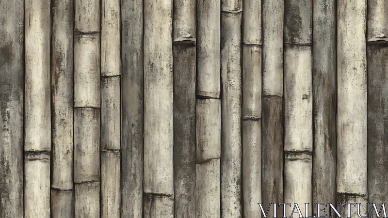 Vertical bamboo culms in dense parallel arrangement pattern.