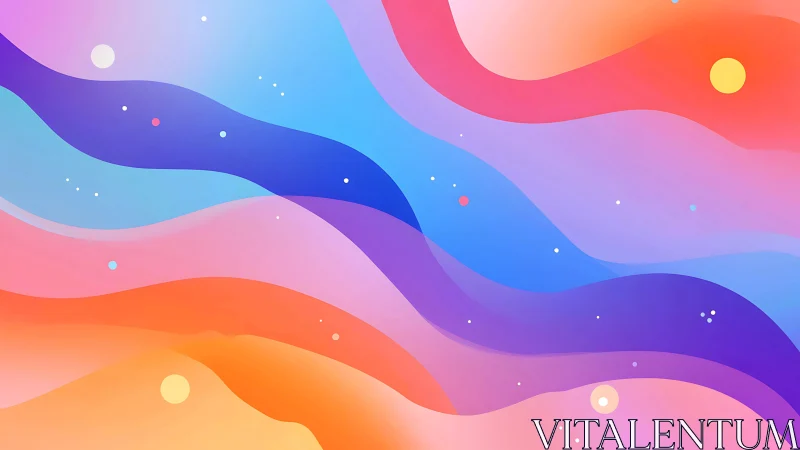 Waves of pastel stardust drifting across a candy cosmos.