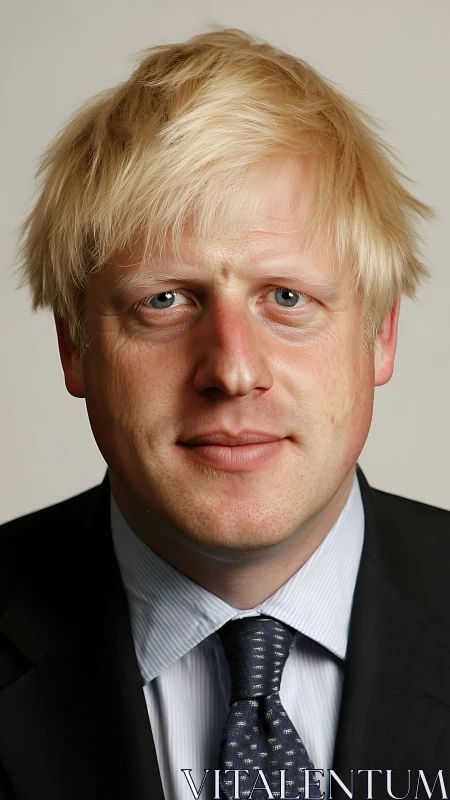 Formal studio portrait of a suited man against soft backdrop