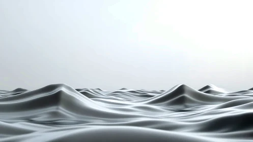 3D metallic wavefield with minimal horizon and soft gradients.