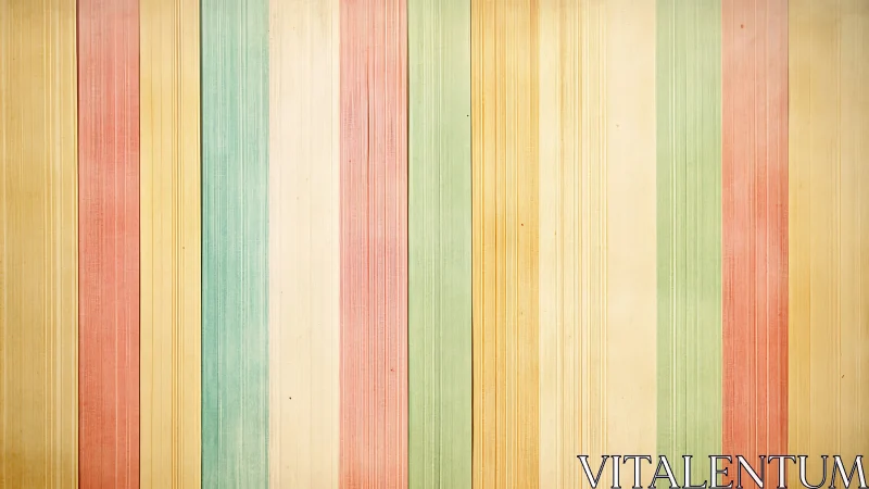 Vintage pastel vertical striped wallpaper texture background