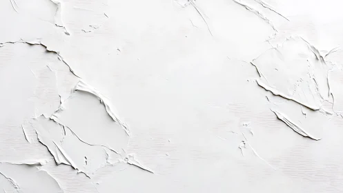 Textured white plaster surface evokes minimal abstract calm.