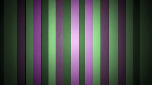 Vertical green and purple stripes form centered gradient field