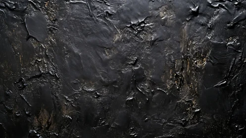 Dark textured canvas invites close-up views of rich details