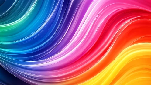 Spectral curvature field with high‑gloss chromatic gradients.