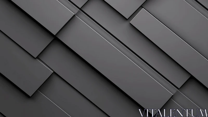 Layered charcoal panels in a calm geometric rhythm.